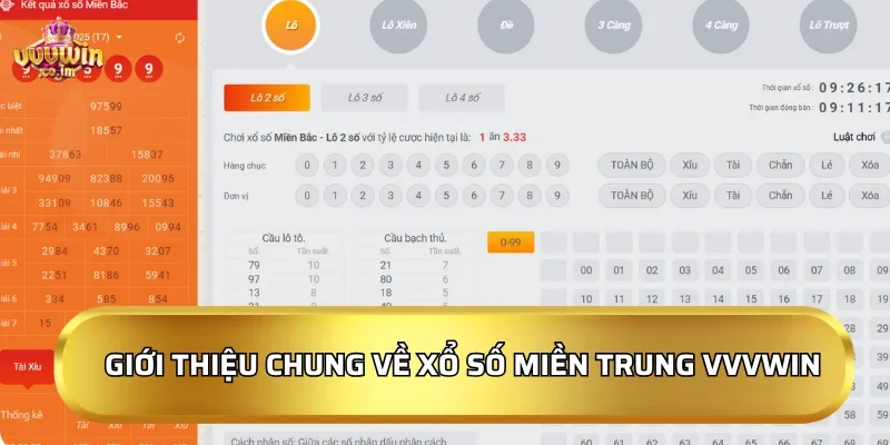 Giới thiệu chung về Xổ số miền Trung VVVWin
